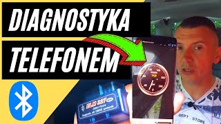 JAK USUNĄĆ BŁĄD SILNIKA FORD DIAGNOSTYKA KOMPUTEROWA SAMOCHODU BLEUTOOTH ELM327 FT153 [upl. by Valenka]