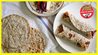 MASA para TACOS 2 INGREDIENTES🔰 tortillas para tacos fajitas o wraps super elásticas [upl. by Roberto]