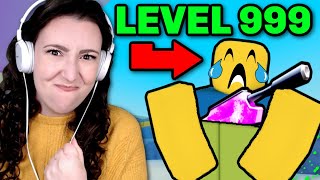 I Made a Level 999 CRY  Roblox Big Paintball [upl. by Bailey]