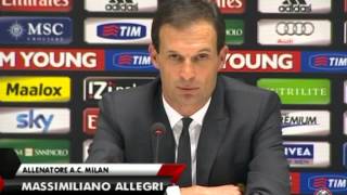 Allegri Felice per il Milan [upl. by Yllitnahc]