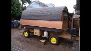 Building a Sheepwagon Sheep Camp Wagon with Jim Howard [upl. by Enymsaj]