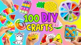 🤩LIVE WOW 100 DIY Easy Crafts To Surprise Your Friends🎨 [upl. by Jule871]