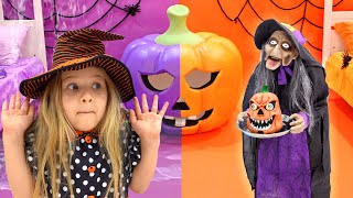 Diana and Romas Epic Halloween Adventure Trick or Treat Surprise [upl. by Deeann]