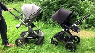 Bugaboo Fox vs Stokke Trailz [upl. by Anelej483]