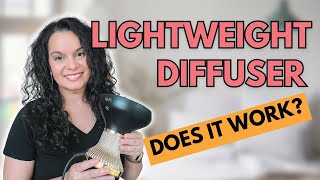 Diffon Supreme Ionic XL  Curly Hair Diffuser Review [upl. by Pangaro]