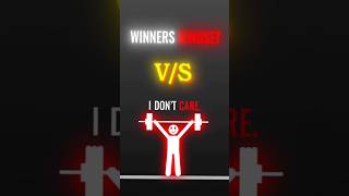 Winner 🏆 Vs Looser Mindset motivation shortvideo [upl. by Eceirahs]