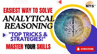 Analytical Reasoning Section Tips amp Tricks to Solve Quickly Types Examples amp Solutions [upl. by Galligan]