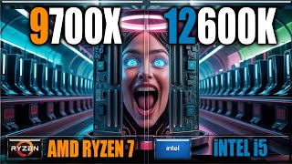 9700X vs 12600K Benchmarks  Tested in Games and Applications [upl. by Ahsetel]