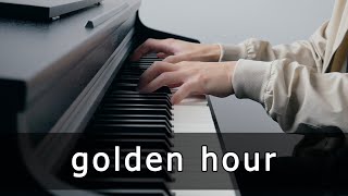 JVKE  golden hour Piano Cover by Riyandi Kusuma [upl. by Clere227]