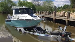 Balex Marine  Surtees 67 on a Dunbier Trailer [upl. by Julis]