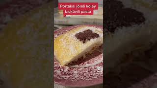 Portakal Jöleli Bisküvili Pasta 🤩🍰 [upl. by Lleryt9]