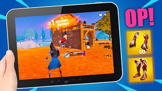 Fortnite Mobile on iPad is AIMBOT for BEGINNERS  Victory Royale [upl. by Ebneter]