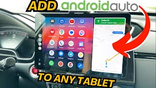 How to Convert Tablet into Wireless Android Auto use as Car Head Unit Display  Amazon Fire Max 11 [upl. by Blasien]