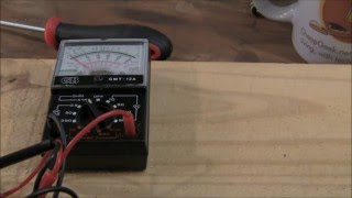 How I fixed my 148 Thrift Store Analog Multimeter [upl. by Tamiko236]