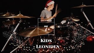 Leoniden  Kids  Drum Cover  Advent Calendar Door 7 [upl. by Eiramadnil642]