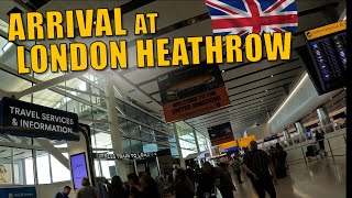 ⭐Your Virtual Arrival at LONDON HEATHROW AIRPORT Terminal 2 United [upl. by Kcirderfla]