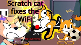 Scratch cat fixes the WiFi [upl. by Zysk762]