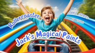 Childrens Bedtime Stories  Jacks Magical Paints  Rollercoaster [upl. by Sauer186]