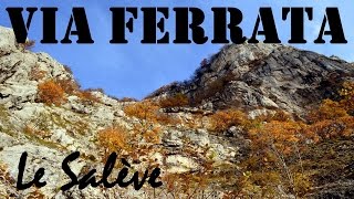 Randorama au Salève via ferrata Jacques Revaclier [upl. by Ahsima]