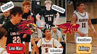 D1 Prospect is a PROBLEM👀Ankeny vs LinnMarr Highlights‼️ [upl. by Chaffee]