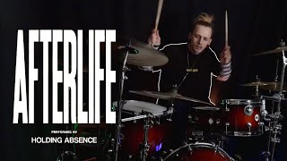 HOLDING ABSENCE  quotAFTERLIFEquot DRUM COVER  lilithxm [upl. by Ahtanoj579]