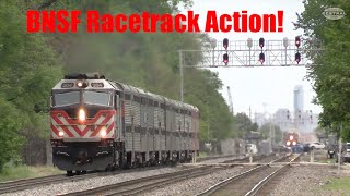 Railfanning the BNSF Racetrack [upl. by Scoles]