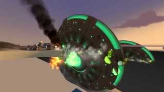 GMod tip Trigger the UFO destruction in Watergate [upl. by Yecnay]