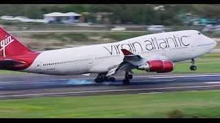 Virgin Atlantic Full Flight Gatwick to Antigua [upl. by Avril]