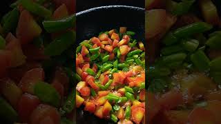 Carrot beans fryfoodtastyshorts [upl. by Nirtak]