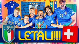 LETALI 🇮🇹 ITALIA 30 SVIZZERA🇨🇭  LIVE REACTION ELITES HD [upl. by Notgnilra598]