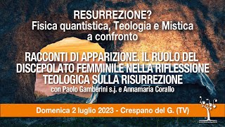 Racconti di apparizione Discepolato femminile nella riflessione teologica sulla risurrezione [upl. by Polik242]