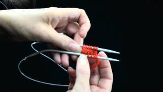 How to Knit Toe Up Socks using Magic Loop Part 1 Knit the Toe [upl. by Chanda]