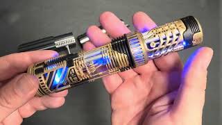 GOTH3Designs  Lukes Graflex Lightsaber  New Master Chassis  Star Wars  A New Hope [upl. by Grimes]