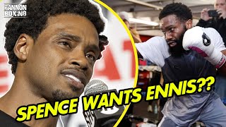 SHOCKING REPORT ERROL SPENCE DEMANDS JARON ENNIS NEXT FOR IBF TITLE FIGHT SAYS REPORT UNREAL [upl. by Goulden320]