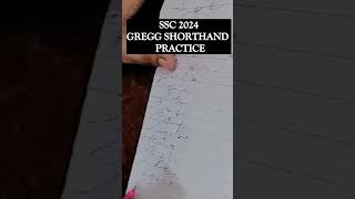 Shorthand Dictation for Beginners sscstenodictation100wpm learnshorthand greggshorthand [upl. by Annotahs]