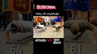 Sri lanka vs new ziland push up challenge😱who is best😱besttrendingamazing viralshortshorts [upl. by Nylirek475]