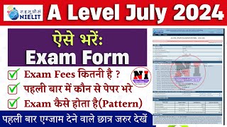 NIELIT A Level Examination Form Filling Process  A Level Exam Pattern Fee Books Notes Classes [upl. by Neleag]