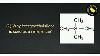 Tetramethylsilane  TMS   Tetramethylsilane as reference compound [upl. by Acile550]