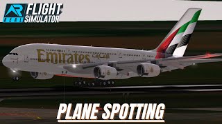 RFS REAL FLIGHT SIMULATOR  LONDON HEATHROW LHR   PLANE SPOTTING YOUTUBE GAMER  TRIP REPORT [upl. by Asiul312]