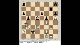 Lutz Ruben vs Wagner Dinara  Bundesliga Chess 2022 23 Viernheim Germany [upl. by Inaliel]