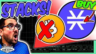 Dont Buy BITCOIN Buy STACKS [upl. by Newsom]