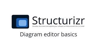 Structurizr  Diagram editor basics [upl. by Quick]