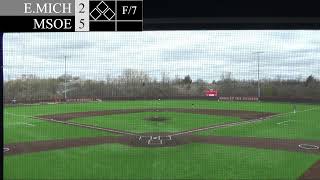 MSOE D3 Club Baseball Vs EMU Game 1 [upl. by Ttoile]