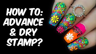 HOW TO Advance amp Dry Stamp [upl. by Leboff]