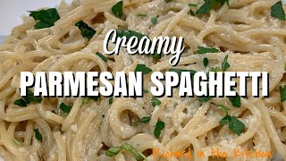 CREAMY PARMESAN SPAGHETTI [upl. by Repsaj]