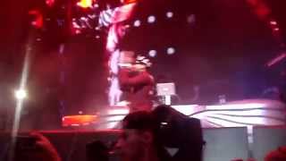 Tyga  Senile Dope Throw It Up Live At Moscow [upl. by Arah]