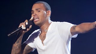 Chris Brown cries live over Michael Jacksons death 4K 2010 [upl. by Notak]