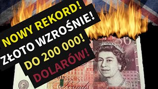 Nowy Rekord Ceny Złota XAU Wzrośnie do 5000 USD Czy Sprzedać Czy Kupić Euro Prognozy [upl. by Wilkison]