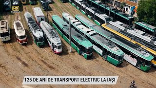 125 de ani de transport electric la Iași  Reportaj TVR Iași 16 iunie 2023 [upl. by Rettke]