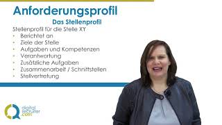 Claudia Lorber erklärt das Anforderungsprofil I Dozentin digitalrecruitercom [upl. by Merril]